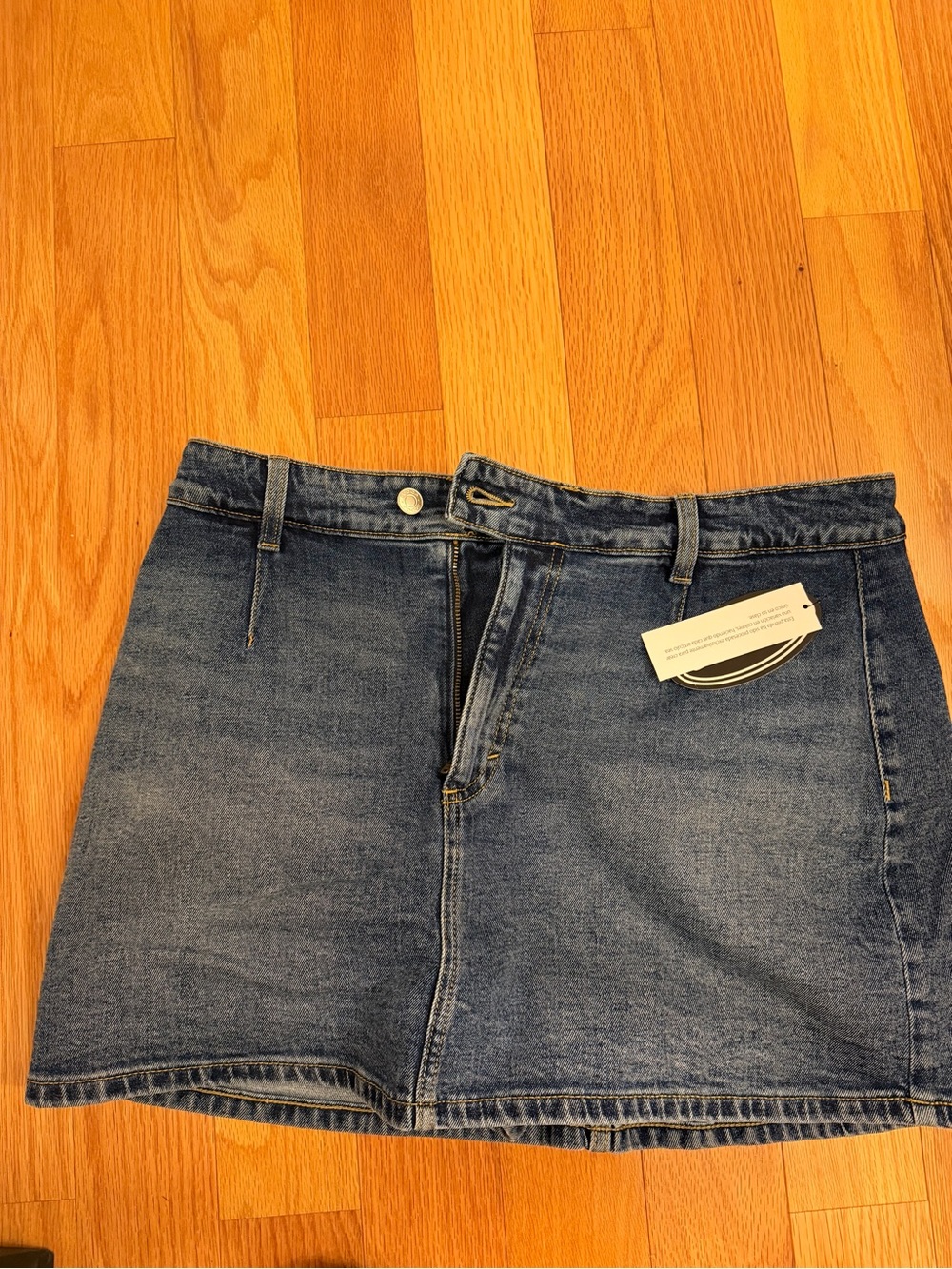 Blue Denim Skort